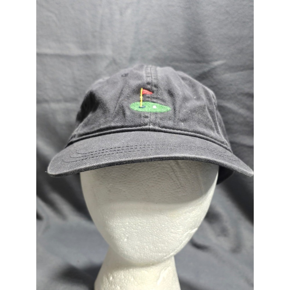 J.‎ Crew Golf Ball & Flag Embroidered Hat Cap Organic Cotton Golfing